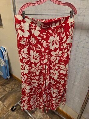 TORRID Wide Leg High-Rise Challis Pant